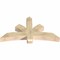 Ekena Millwork Davenport Rough Sawn Timber Gable Bracket, Douglas Fir, 60"W x 32"H x 6"D x 6"F, 13/12 Pitch GBW060X32X0606DAV00RDF - alternate 4